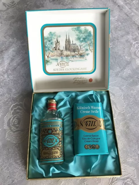 Org. Kölnisch Wasser 4711 Parfüm & Seife In Ovp Geschenkbox