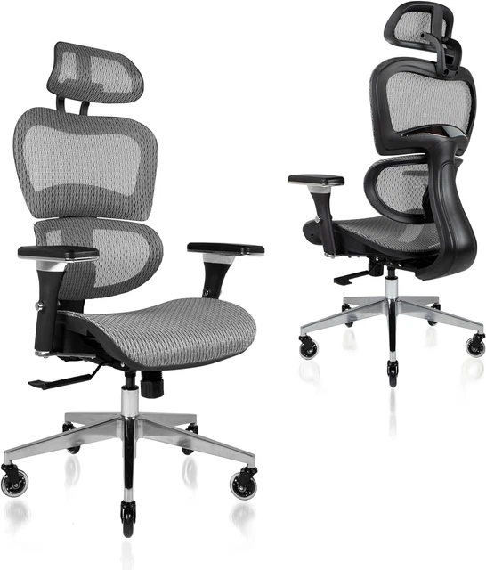 NOUHAUS ERGO3D ERGONOMIC Office Chair Rolling Desk Chair with 4D