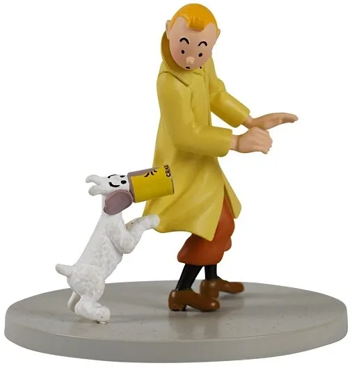 Figurine Coffret Scene Diorama Moulinsart Tintin Boite Crabe 2009