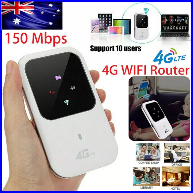 Modem Home MiFi Hotspot Wireless Router Mobile Broadband WiFi 4G-LTE Adapter