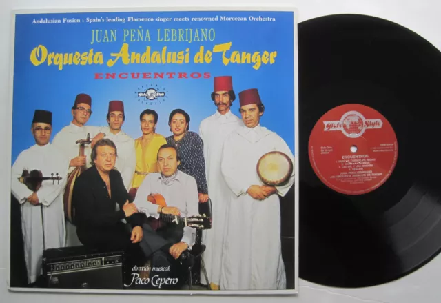 LP Juan Peña Lebrijano / Orquesta Andalusi De Tanger - Encuentros - VG++