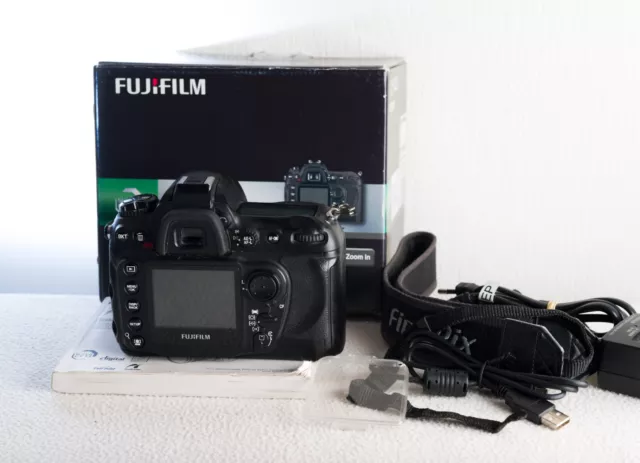 Legendary Fuji film FinePix  S5 Pro.  Boxed,  21.5K shuttercount 2