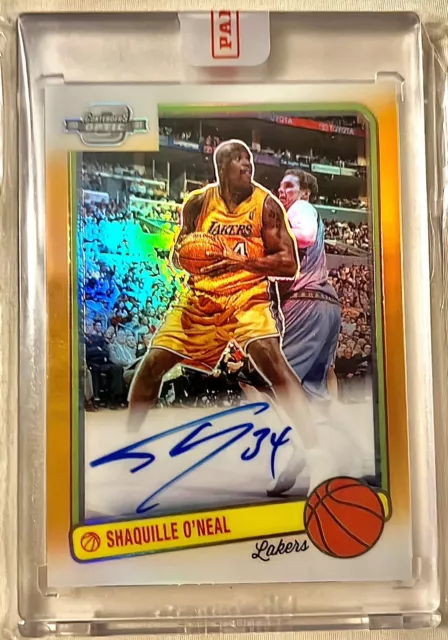 2020-21 Contenders Optic Basketball 06/15 On Card Auto Shaquille O’Neal #83-SON