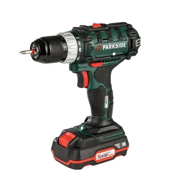 TRAPANO AVVITATORE A batteria Parkside X20V Team avvitatore a batteria