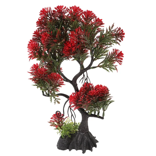 Fake Tree Tank TREE MODEL FISH Tank Landscaping Prop Aquarium Layout Fake Tree Model ...