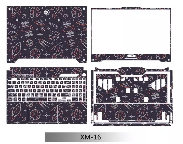 Dazzle Vinyl Laptop Special Sticker Skin For ASUS TUF Gaming F15 FX507ZE