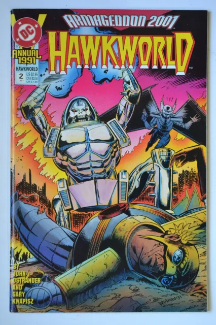 Hawkworld Annual # 2 F/VF 1991 DC Comics