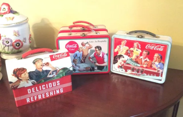 Coca Cola Tin Lunch Box “Pickup”