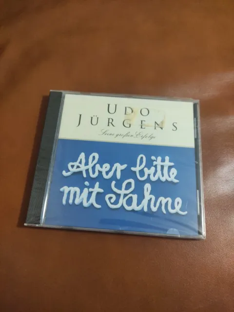 CD UDO JÜRGENS – "Aber bitte mit Sahne * Seine größen Erfolge" NEU