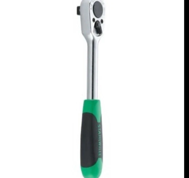 Stahlwille 725QR/4 Ratchet Wrench With QuickRelease – 1/4-Inch, 9x12mm, Silver, High-Quality Mechanism