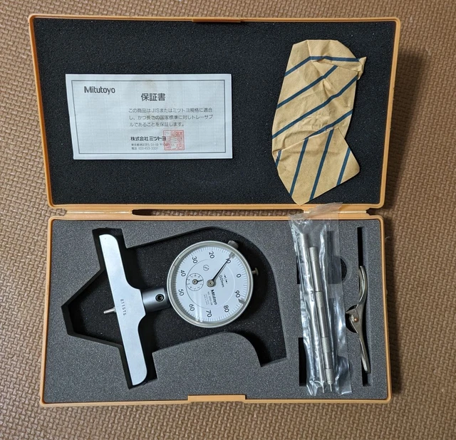MITUTOYO DIAL DEPTH Gauge Mitutoyo Measuring Instrument Japan $163.00