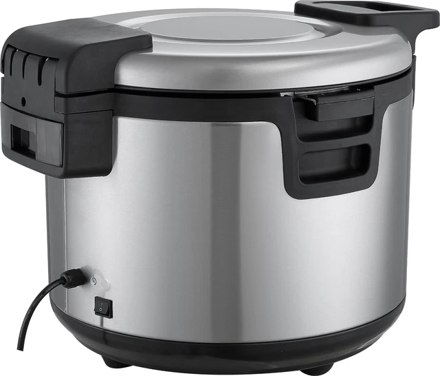 Wixkix Rice Warmer Commercial 100 Cup 19L 5 Gallon Soup Porridge Stainless Steel