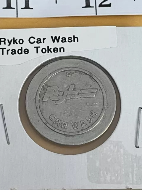 Ryko Car Wash Token