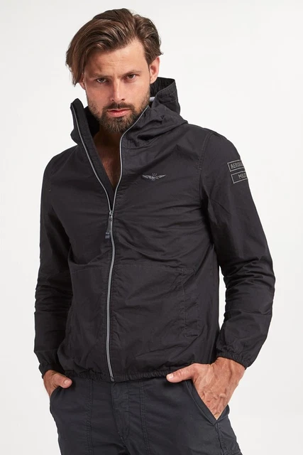 GIUBBINO UOMO AERONAUTICA MILITARE Cristiano di Thiene AB1789 PILOTA AM NERO EUR 249 00 PicClick IT