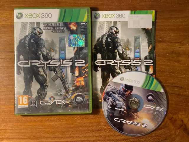 Crysis 2 Xbox 360 Gioco Videogioco  Ita 100% Funzionante