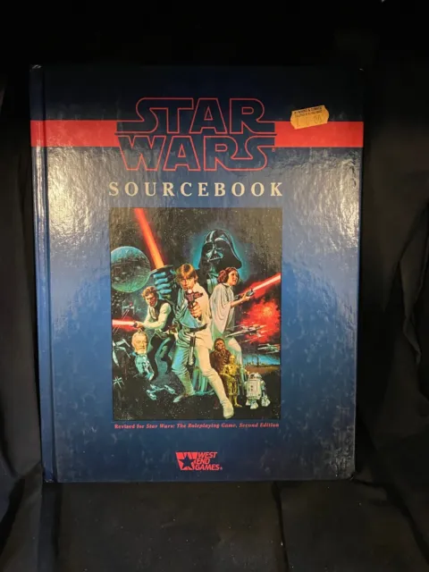 Star Wars d6 RPG : Star Wars Sourcebook (West End Games, 1994, EX)