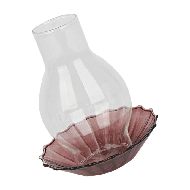 Glass Candle Holder glass candle cover Cylinder Vintage Tea Cups