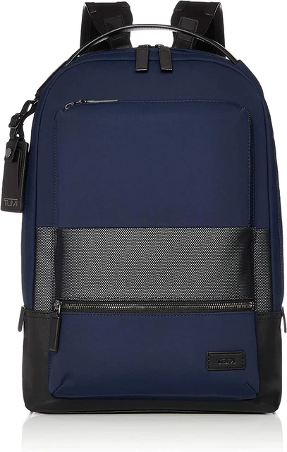 NEW TUMI Men's Harrison Bates Navy Reflective Backpack MSRP $450