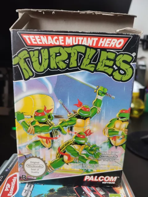 Jeu Nintendo Nes turtles mutant teenage heroes tortues ninja FRA 8/10 bon état