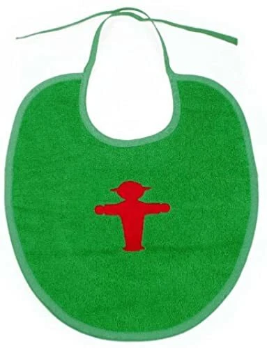 Homme Feu Bavoir pour bebe - klecke Homme Steher avant Vert