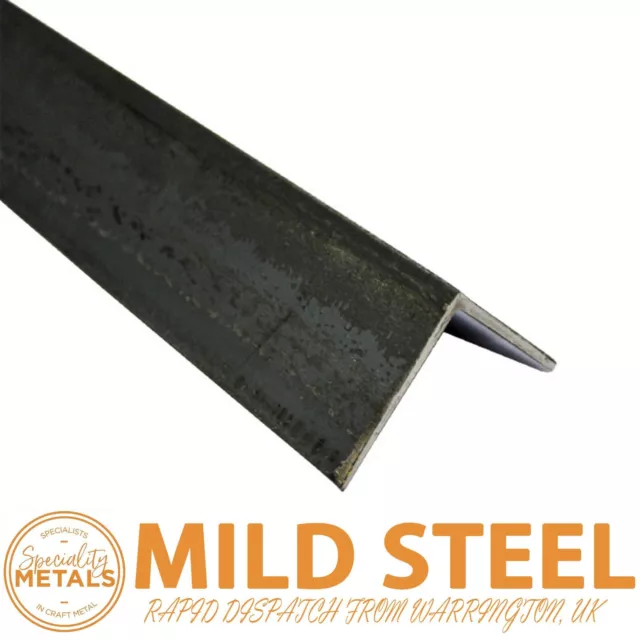 50mm x 50mm x 3mm Low-price Mild Steel Angle Iron Steel Section Thick UK Made