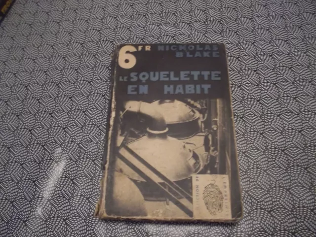 Nickolas Blake: "Le squelette en habit" EO -1937-