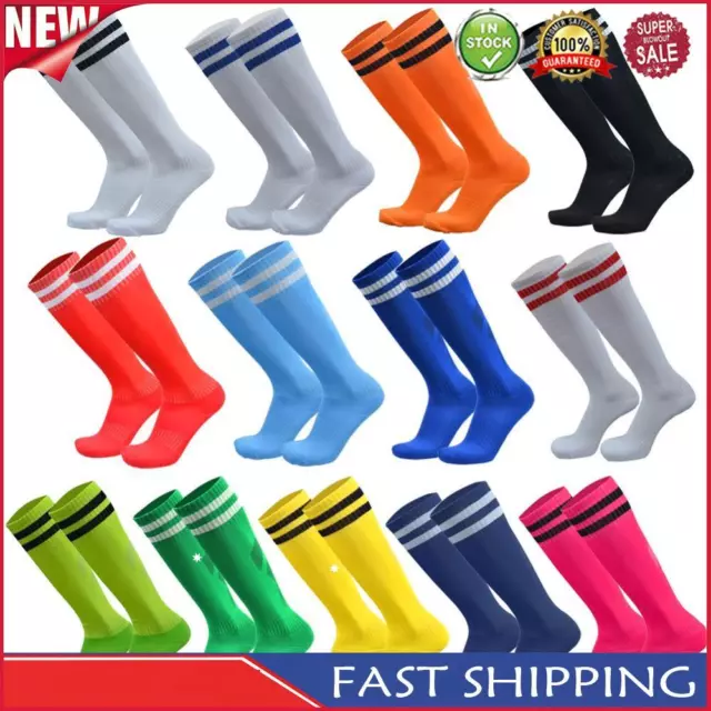 Soccer Socks Stretchy Knee High Socks Football Tube Socks for Youth Boys Girls