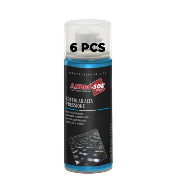 Nettoyage électronique Sans Contact Spray Air Comprimé Spraytive 400ml - Nettoyage PC, Clavier, Console - Fabriqué En Allemagne Spray Depoussiérant Electronique