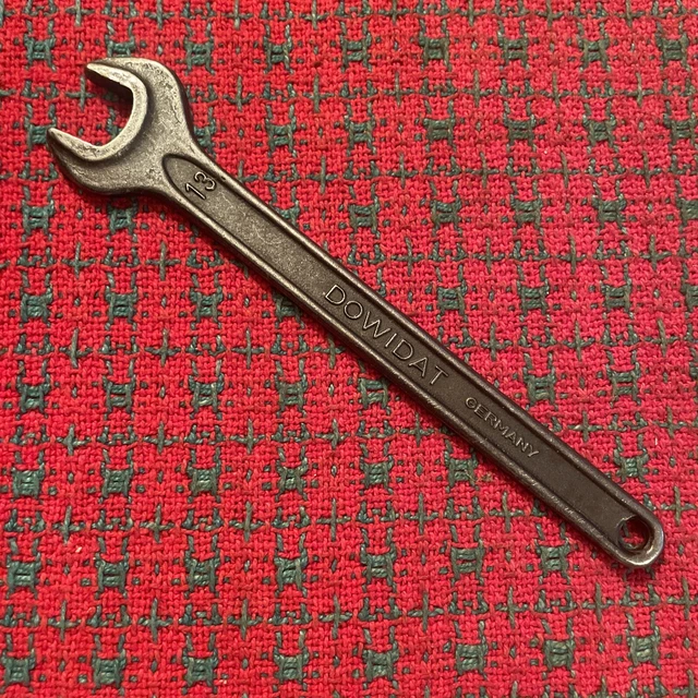 VINTAGE 13MM DOWIDAT DIN 894 Wrench Auto tool Kit Germany Excellent £10