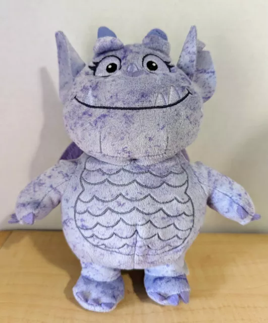 Vampirina Gregoria Plush 8” Doll Purple Vampire Monster Gargoyle Disney Jr #C15