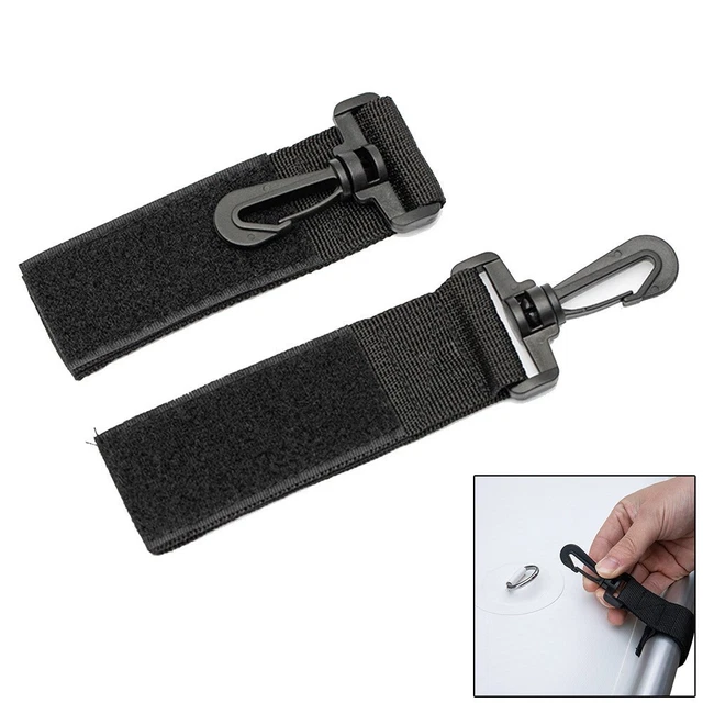 Boucle de pagaie sports nautiques noir clip de canoë kayak rafting durable