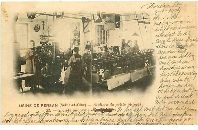 95.Persan. Persan Factory.small Folding Workshops.anonymous Company """"The Soi"