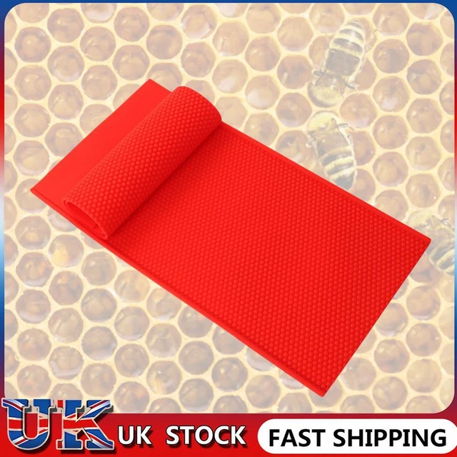2pcs Beeswax Sheet Mold Silicone Beeswax Mold Soft Beeswax Making Tool (Red) ❀