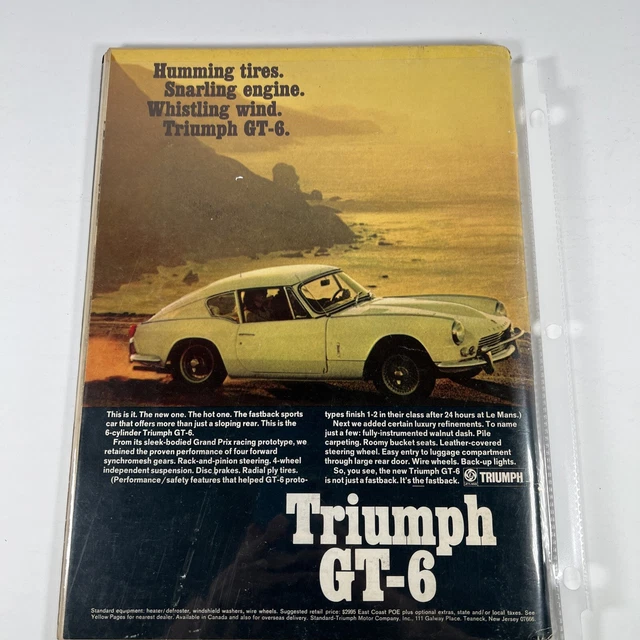 ROAD & TRACK May 1967, Lola 70 Mark 3 Prototype, New York Auto Show £7.