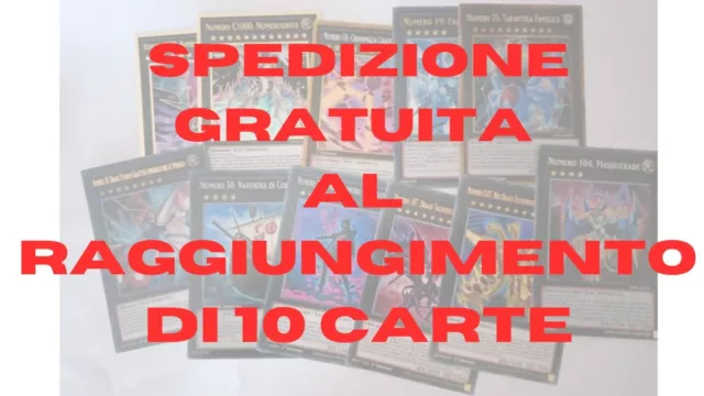 Yu gi oh Lista Carte Numero , spedizione combinabile con altri annunci 2