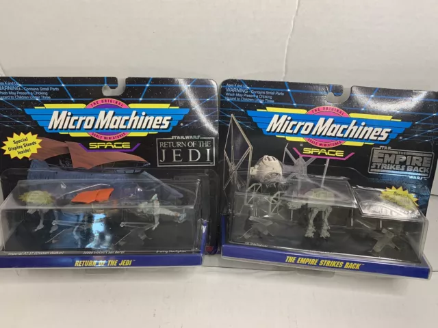 Star Wars Micro Machines Set #2 & # 3 “ The Empire Strikes Back”  1993