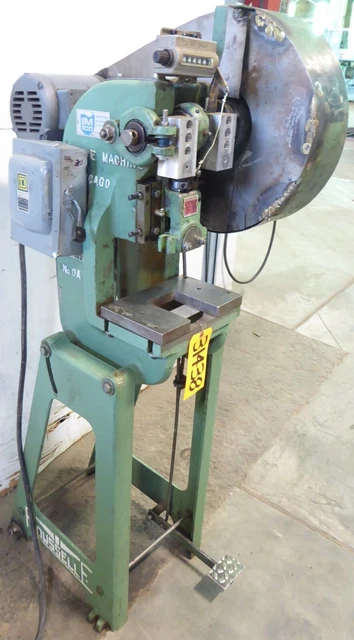 5 Ton Rousselle O.B.I. Press OA, 1-1/4" Str., 4-3/4" S.H., 250 SPM, Stand