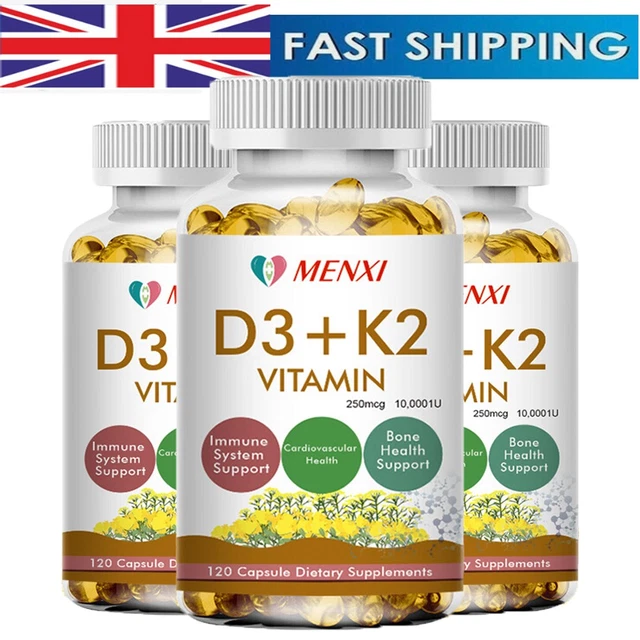 Vitamina D3 E K2(MK7)| Vitamina D3 2000 Ui | | 180cap - Foto 13