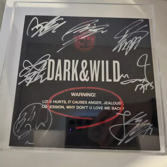 Bts Dark & Wild Signed Album Ot7 Mwave