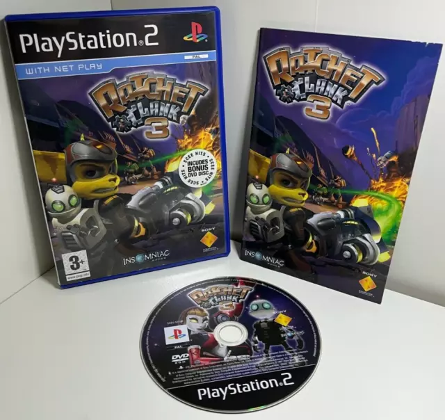 Ratchet & Clank Ps2 Coleção (6 Dvds) Patch - Leve 6 Pague