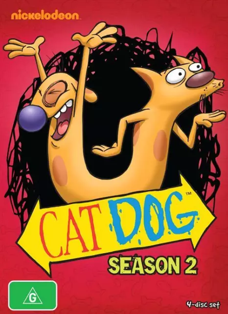 Catdog : Season 2 (DVD, 2013, 4-Disc Set) - Region 4