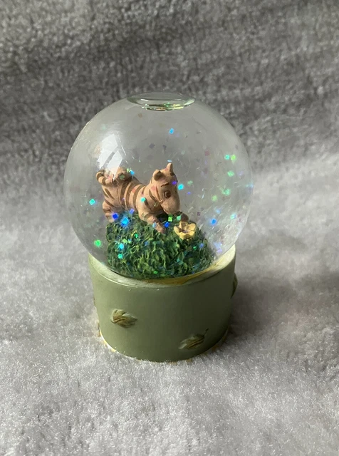 Struttura Disney Mini Classica Winnie Pooh Fiore Tigro Mini Glitter Globo Neve