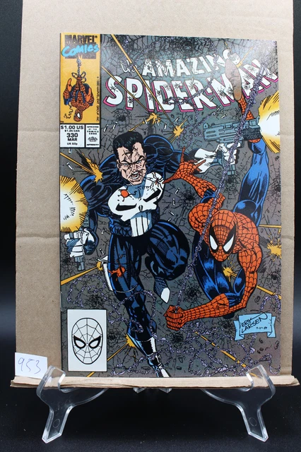 The Amazing Spider-Man #330 (Marvel March 1990) Ft. The Punisher! VF/NM