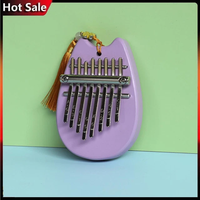 Kalimba Cute Mini Acrylic 10 Key (4 designs)