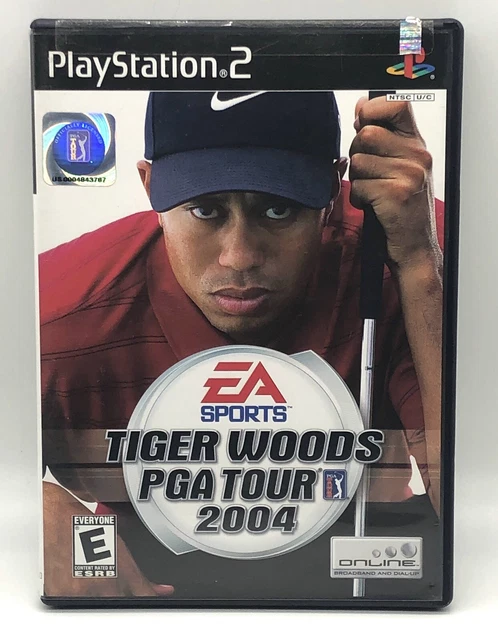 Tiger Woods PGA Tour 2004 (Sony PlayStation 2, 2003) PS2  Complete