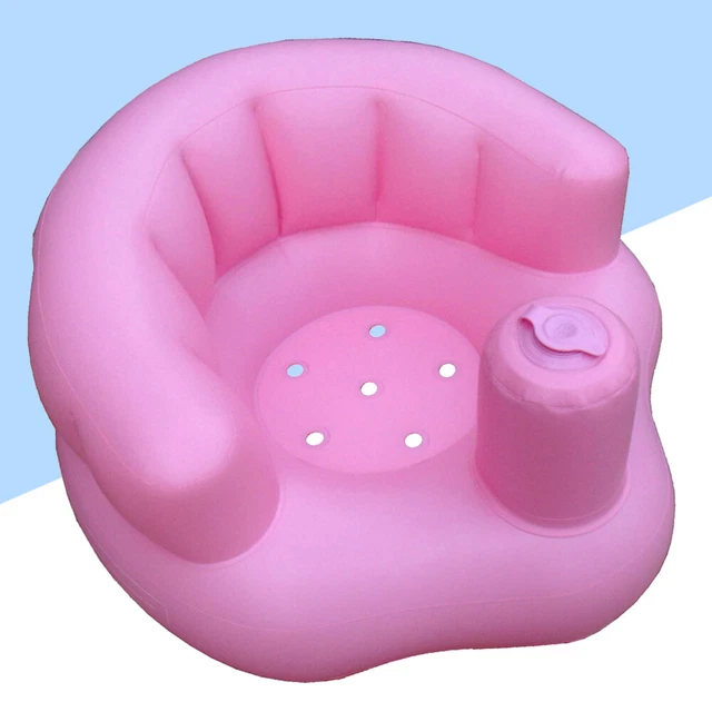 Taburete de ducha inflable para bañera para niños