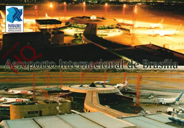 Picture Postcard::AEROPORTO INTERNACIONAL DE BRASILIA