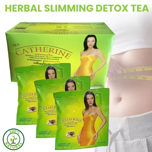 CATHERINE SLIMMING HERBAL Tea Weight Loss Chrysanthemum Tea Detox 32 Tea  Bags £14.99 - PicClick UK