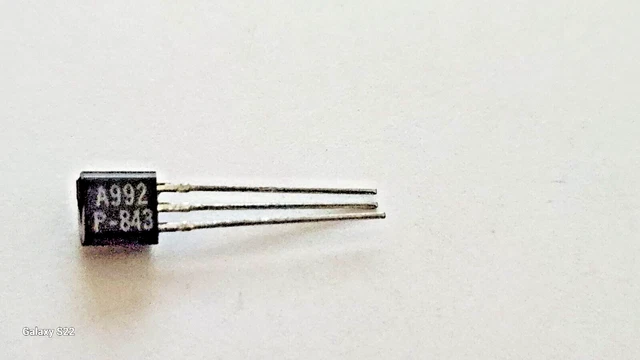 Lot De 4 Transistors 2SA992 / A992 - Format TO92, Pour Réparation électronique