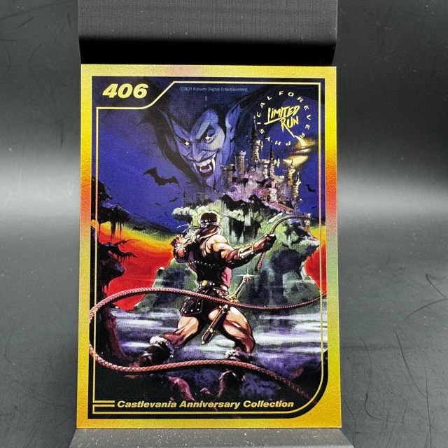 Castlevania Anniversary Collection - carte 407 Limited Run Cards Série 2 - Prix & Rareté